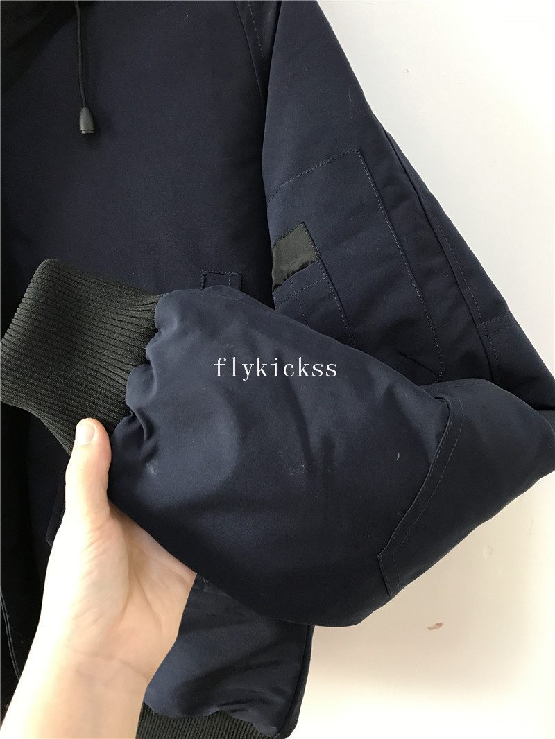 Winter Canada Goose Coat Navy Blue